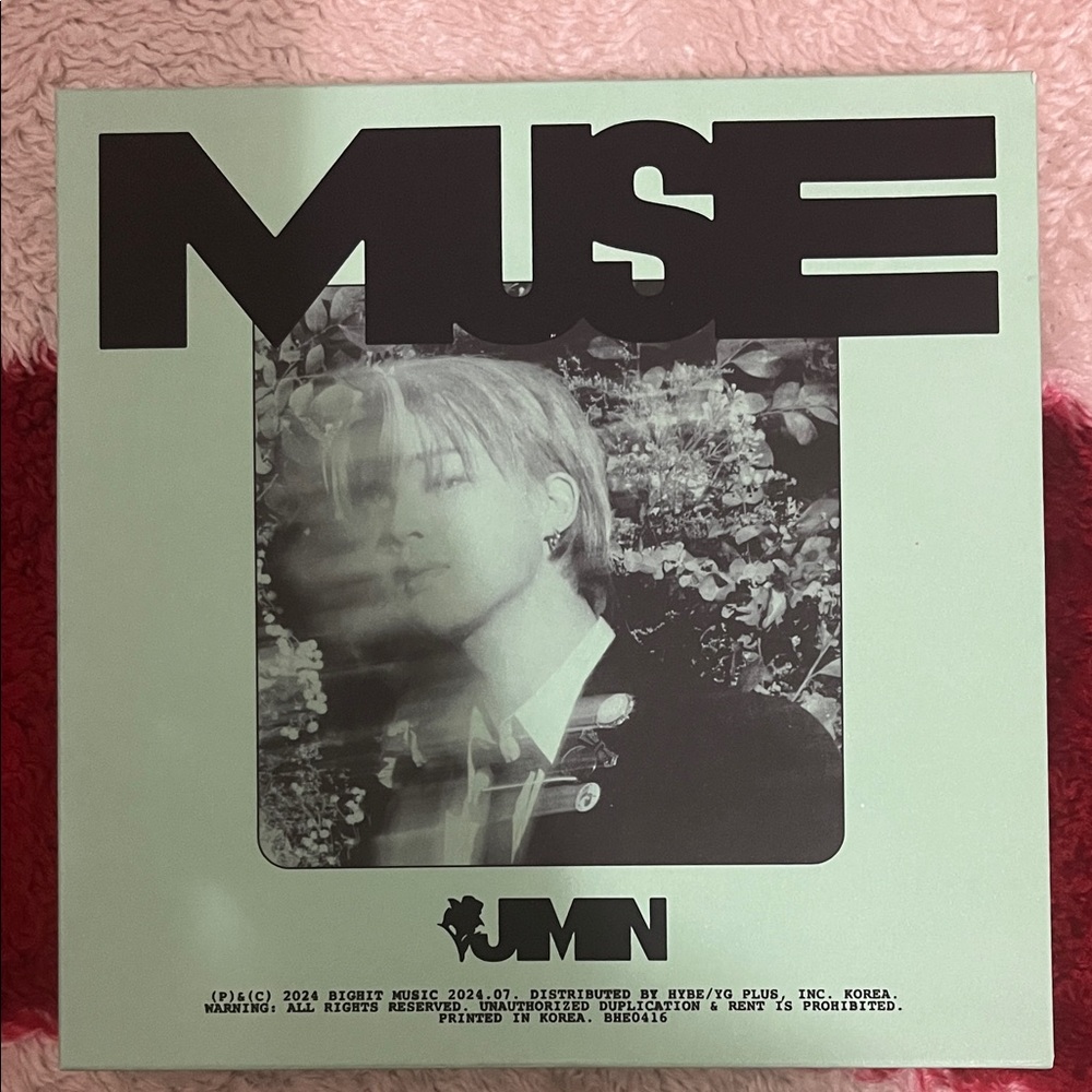 Jimin BTS Muse Album Blooming version
